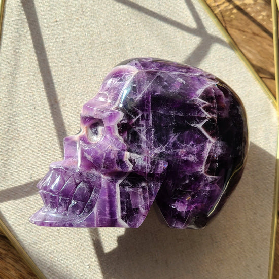 Amethyst Skull