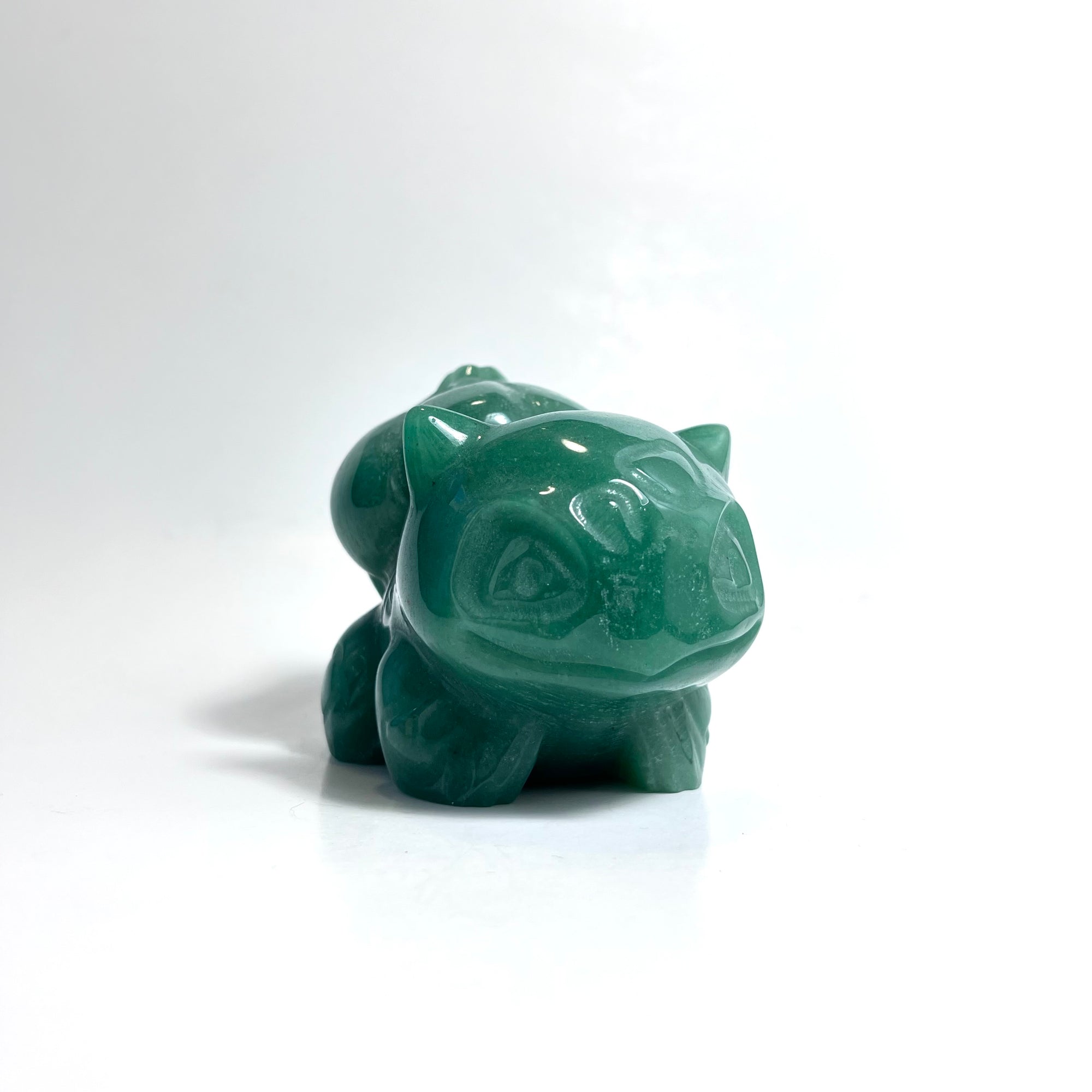 Bulbasaur Large | Green Aventurine Pokemon Inspired
