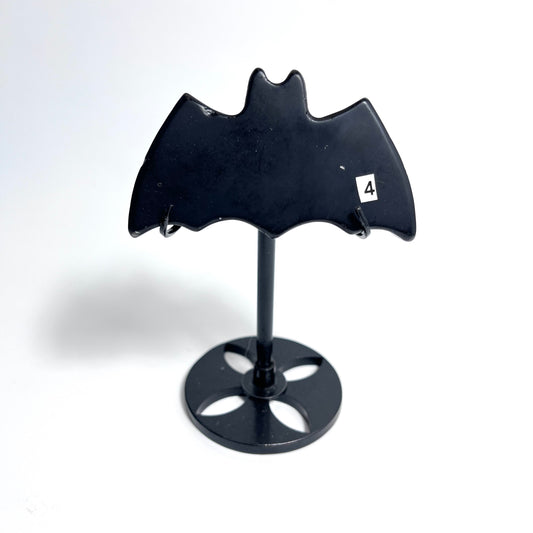 Batman Logo on stand | Obsidian D C Inspired