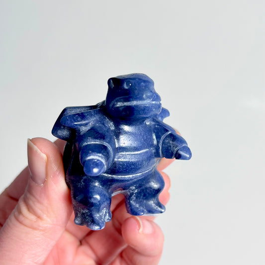 Blastoise | Blue Aventurine Pokemon Inspired