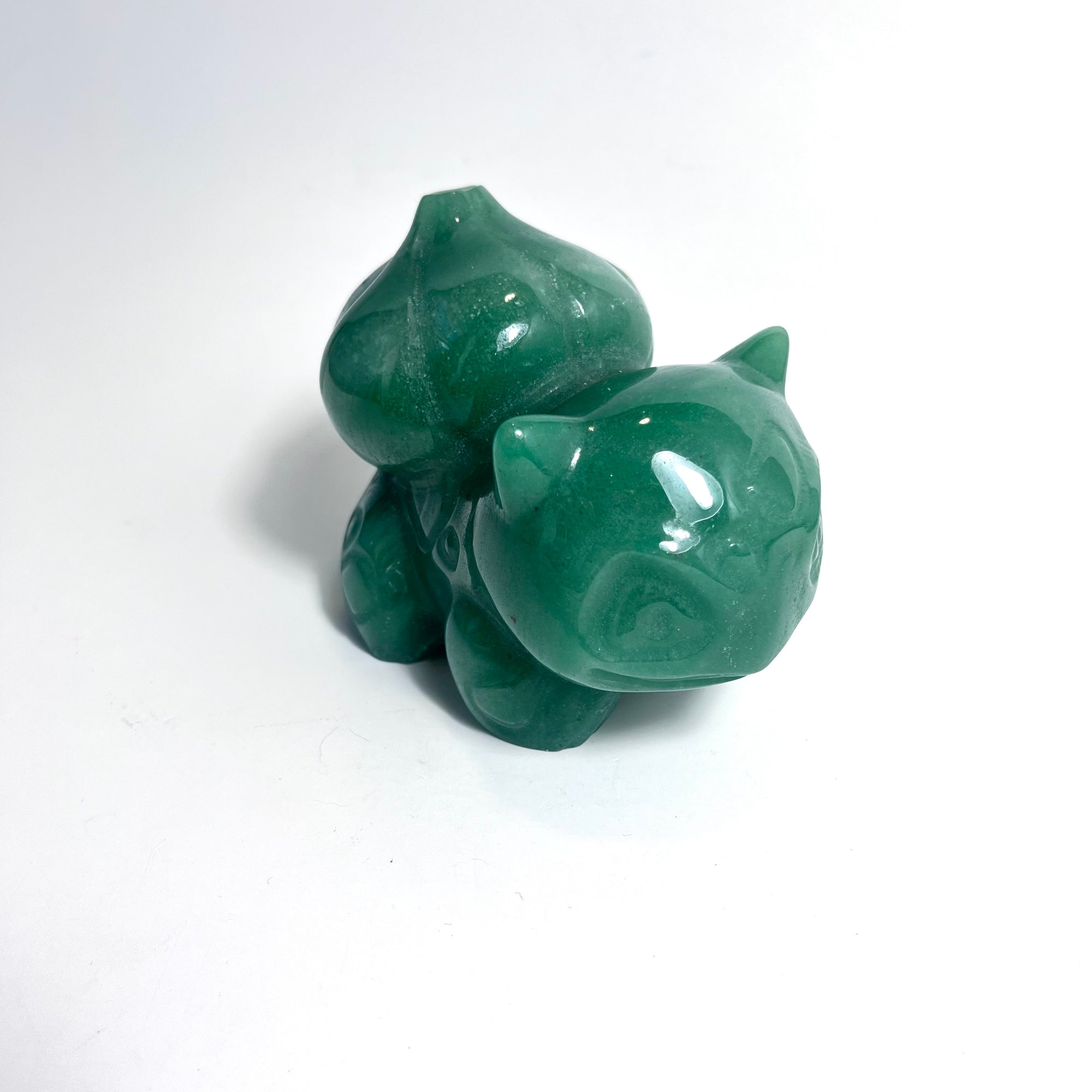 Bulbasaur Large | Green Aventurine Pokemon Inspired